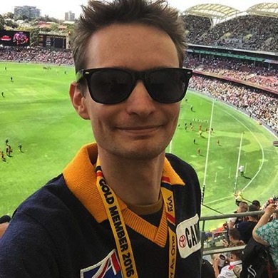 Pretty happy with that first half! Bring it home Crows #weflyasone #gocrows #showdown #collar